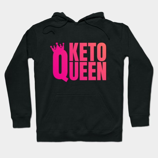 Keto Diet Queen, I'm the Queen of Ketones - Ketogenic Hoodie by Ketogenic Merch